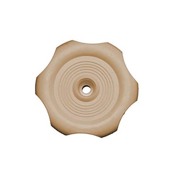 Overtime H718 0.5 In. Shaft White Window Knob - Beige OV350008